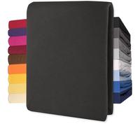 CelinaTex Lucina Fitted Sheet Cotton 200x200-200x220 cm black