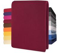 CelinaTex Lucina Fitted Sheet Cotton 200x200-200x220 cm burgundy