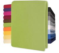 CelinaTex Lucina Fitted Sheet Cotton 200x200-200x220 cm green