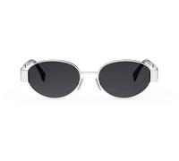 Celine CL40235U Metal Triomphe 16A Womenâs Sunglasses Silver Size 54
