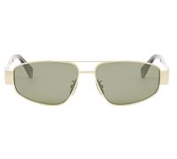 Celine CL40281U Metal Triomphe 30N Men's Sunglasses Gold Size 57