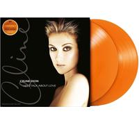 CELINE DION LP x 2 Let's Talk About Love Double ORANGE VINYL 2022 NEW & Sealed