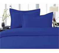 CELINE LINEN Best, Softest, Coziest Duvet Cover Ever! 1500 Premier Hotel Quality Luxury Super Soft Wrinkle Free 3-Piece Duvet Cover Set, Full/Queen, Royal Blue