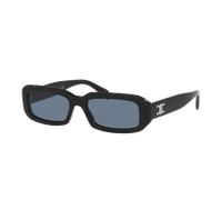 Celine Man Sunglass Triomphe CL40335I - Frame color: Black, Lens color: Blue