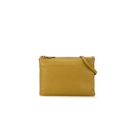 Celine Preloved Large Lambskin Trio Crossbody In Yellow Yellow One Size