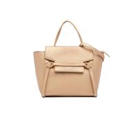 Celine Preloved Nano Grained Calfskin Belt Bag In Gold Gold