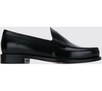 CELINE Triomphe Logo Bullhide Leather Loafers with Raised Apron - Size: 43 - male