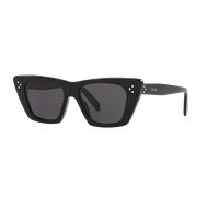 Celine Woman Sunglass CL40187I - Frame color: Black Shiny, Lens color: Grey