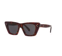 Celine Woman Sunglass CL40187I - Frame color: Brown, Lens color: Grey