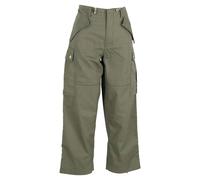 Celine Women's Preloved Cargo Pants in Green Cotton in Olive | Size: Small
