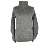 Celine Women's Preloved Turtleneck Sweater in Grey Cashmere | Size: Small