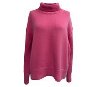 Celine Women's Preloved Turtleneck Sweater in Pink Cashmere in Rose | Size: XS