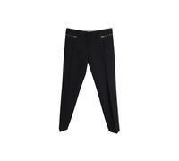 Celine Women's Preloved Zipped Pocket Trousers in Black Wool | Size: 38