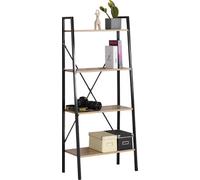 Celino 4 Tier Ladder Shelf Bookcase Living Room Plant Display Storage Shelving Unit