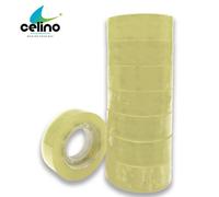 8 x Clear Tape Roll Cellotape Rolls 18mm x 30 Meters Sellotape Parcel Packing