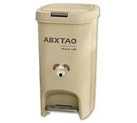 CELINO making your day 20L Plastic Bin with Pedal Lid Waste Dustbin Rubbish Garbage Kitchen Bathroom