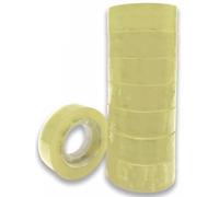CELINO making your day 8 x Clear Tape Roll Cellotape Rolls 18mm x 30 Meters Parcel Packing Packaging Tapes