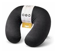CELINO making your day Ergonomic Neck Pillow Head Support Soft Cushion Micro Bead Travel Office - BLACK
