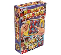 CELINO making your day Noughts and Crosses Board Game Tic Tac Toe Small Kids Toy Rolling Balls Xmas