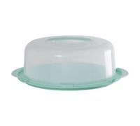 Celino Medium Plastic Cake Dome Food Container Carrier With Handle 30Cm Deep Round