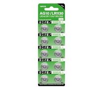 Cell Battery 1.5V, Button Battery for Clock, Anti-boton Batteries Anti-scrap | 10x Polyxable Cell 68mAh, Electric Toy Accessories for Remote Controls