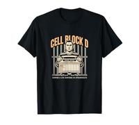 Cell Block D Funny Spreadsheet Accountant Office Humor T-Shirt