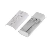 Cell Box Powerbank Enclosure with Type C 5 V / 2.1, White | Enclosure for Two Flat-Top Battery, Solderless Installation, Visible Two-Port, 5 V / 2.1 a Input and Output