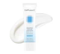 Cell Fusion C Aquatica Cooling Sunscreen SPF 50+ PA++++, Lightweight & Hydrating Sunblock with Instant Cooling Effect, Broad Spectrum, Moisturizing Essence Formula, Non-Greasy Finish, 50ml