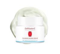 Cell Fusion C Post Alpha Calming Down Cream, Color Correcting and Cooling Moisturizer with Green Pigments, for Sensitive Skin, 1.69 fl. oz