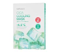 Cell Fusion C Post Alpha Cica Cooling Mask 5ea with Centella Asiatica & Panthenol, Hydrating and Calming Korean Face Mask for Acne-Prone Skin