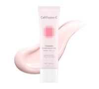 Cell Fusion C Toning Sunscreen 100, SPF 50+ & P Natural Tone-Up Face Sunscreen with Niacinamide, Lightweight, for All Skin Tones, 50ml