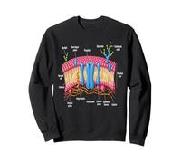 Cell Membrane Structure Biology Science Education Men Women Sweatshirt