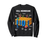 Cell Membrane Structure Biology Science Education Men Women Sweatshirt