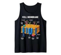 Cell Membrane Structure Biology Science Education Men Women Tank Top