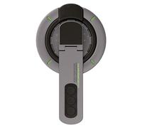 Cell Phone 10x5.9x0.6Cm Size, Universal Grip, Folding Finger Rest Metallic Desk Cradle Base Portable Media Viewer Training Companion Vehicle Dashboard Accessories Slim Ergonomic H