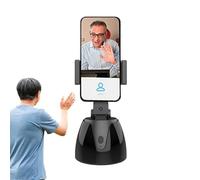 Cell Phone - 7.28x3.54x3.5in Portable Smartphone Stabilizer Clamp, 360 Degree Rotation Vlogging Tool, Compaact smart trackingDevice | Face Object Follow Video Recording Holder for Smooth