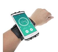 Cell Phone Armband Case Workout Running Phone Holder Sports Arm Band for Samsung Galaxy S25/S24/S23/S22/S21/S20/Note 20/A15/A35/A54/A55/A56 iPhone 16/15/14/13/12/11/SE/XR Google Pixel 9/8/7/6 (Black)