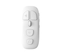 Cell Phone Bluetooth-Compatible Remote Control,Selfie Video Controller,Short-video Browsing Page Turner,One-Touch Scrolling Through Pages, Adjusting Focus,Liking Content,or Waking the Screen (White)