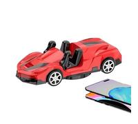 Cell Phone Car Mount - Car Shape Phone Holder,Vibration-Proof Automotive Smartphones Dashboard Cradle for Driving Navigation Video Recording GPS Road Trips Travel Daily Commuting