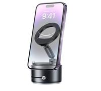 Cell Phone Car Mount,Magnetic Adjustable Non-Slip Speaker - 2 in 1 Speaker Phone Stand Car Accessories,for Truck Sedan SUV Vehicle Travel Road Trip Home Apartment Office
