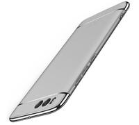 Cell Phone Case Protective for Xiaomi Mi 6 Bumper 3 IN 1 Cover Chrome Silver