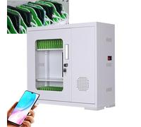 Cell Phone Charging Station and Locker 2 in 1 - Portable Rechargeable Mobile Phone Charging Cabinet for Conference Rooms and Office Storage
