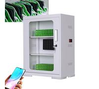 Cell Phone Charging Station and Locker 2 in 1 - Portable Rechargeable Mobile Phone Charging Cabinet for Conference Rooms and Office Storage