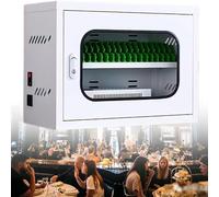 Cell Phone Charging Station - Rechargeable Cellphone Locker Storage Charging Cabinet, With Lockers, For Mobile Phones