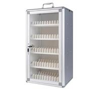 Cell Phone Classroom Holder，Cell Phone Lock Box，the PVC Dividers Are Clearly Categorized and Resist Deformation, Making Them Suitable for Classrooms and Factory Workshops(26.5*20*55cm)