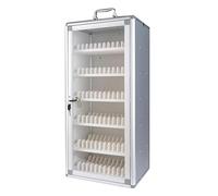 Cell Phone Classroom Holder，Cell Phone Lock Box，the PVC Dividers Are Clearly Categorized and Resist Deformation, Making Them Suitable for Classrooms and Factory Workshops(26.5*20*60.5cm)