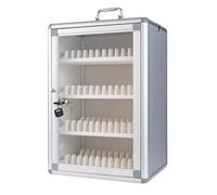 Cell Phone Classroom Holder，Cell Phone Lock Box，the PVC Dividers Are Clearly Categorized and Resist Deformation, Making Them Suitable for Classrooms and Factory Workshops(26.5*20*49.5cm)