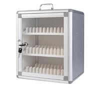 Cell Phone Classroom Holder，Cell Phone Lock Box，the PVC Dividers Are Clearly Categorized and Resist Deformation, Making Them Suitable for Classrooms and Factory Workshops(26.5*20*31cm)