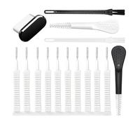 Cell Phone Cleaning Kit, 15 x Charging Port Cleaner, Portable Headphone Jack Brush Tool Set, Mobile Hole Dust, Sturdy Cleaning Accessories, Nylon Bristle, 60 g