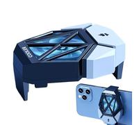 Cell Phone Cooler Fan,Quiet Phone Cooler - Phone Cooler for Live Streaming, Low Noise Phone Cooling Fan, SmallCell Phone Radiator, Fast Cooling Phone Fan